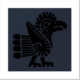 Rooster Tribal Symbol Posters and Art